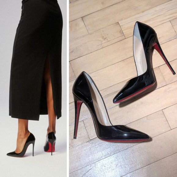 Christian Louboutin | So Kate 120 Patent Leather Pumps - Picture 1 of 15